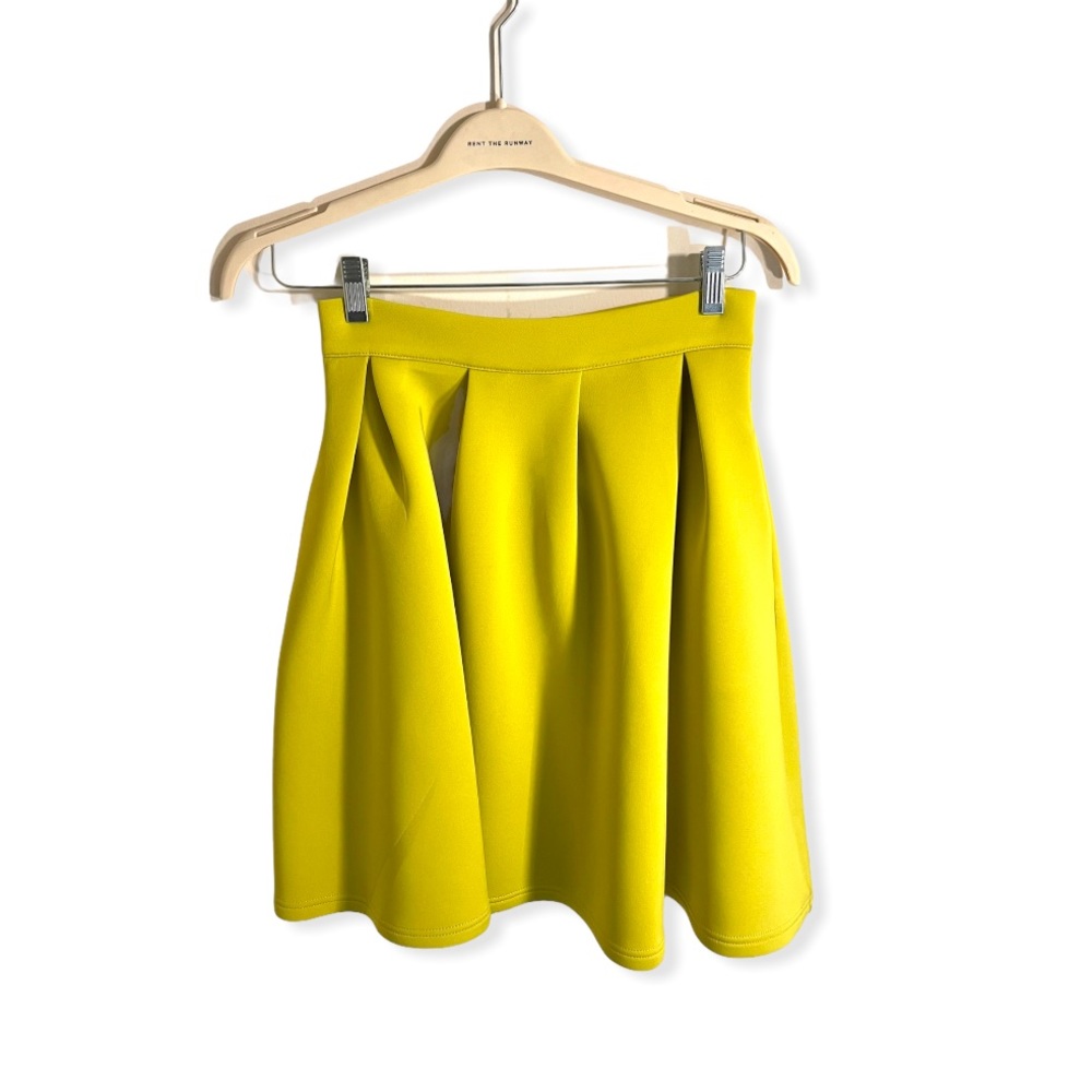 Lucy Paris Neon Scuba Skirt size small